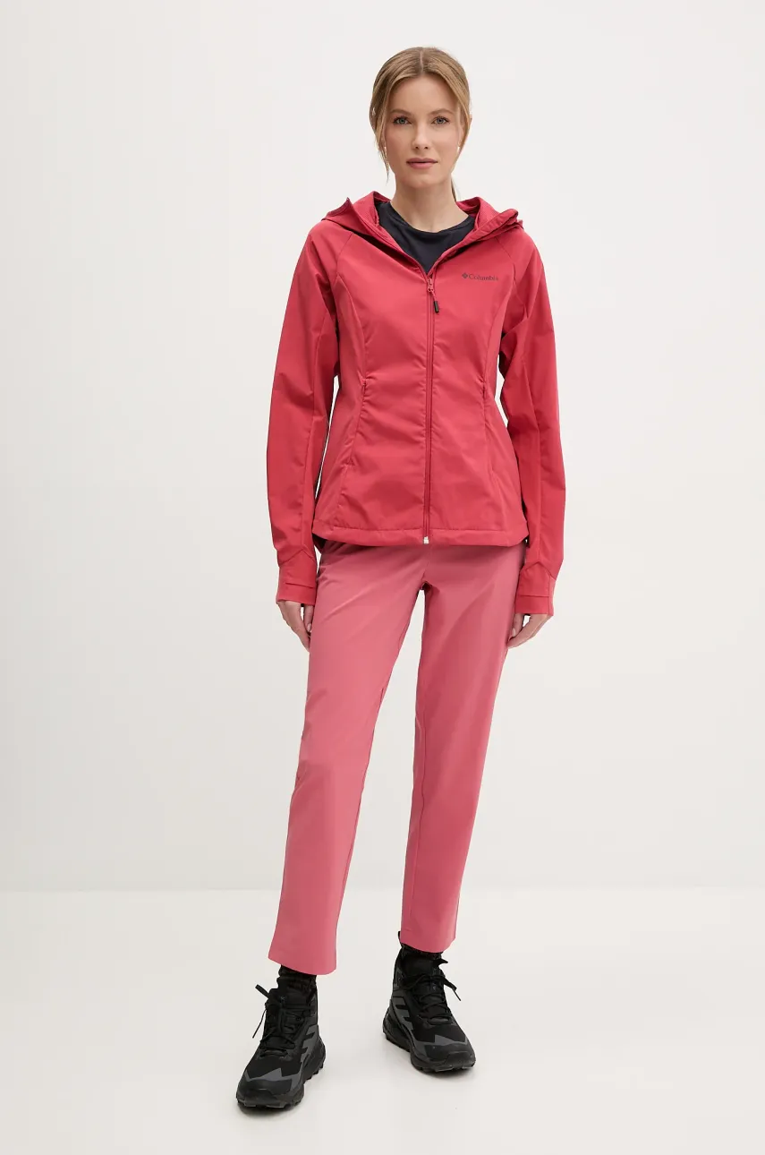 Спортивные брюки Helly Hansen Thalia 2.0 женские цвет розовый прямые высокая посадка 34325 Спортивные брюки Helly Hansen Thalia 2.0 женские цвет розовый прямые высокая посадка 34325