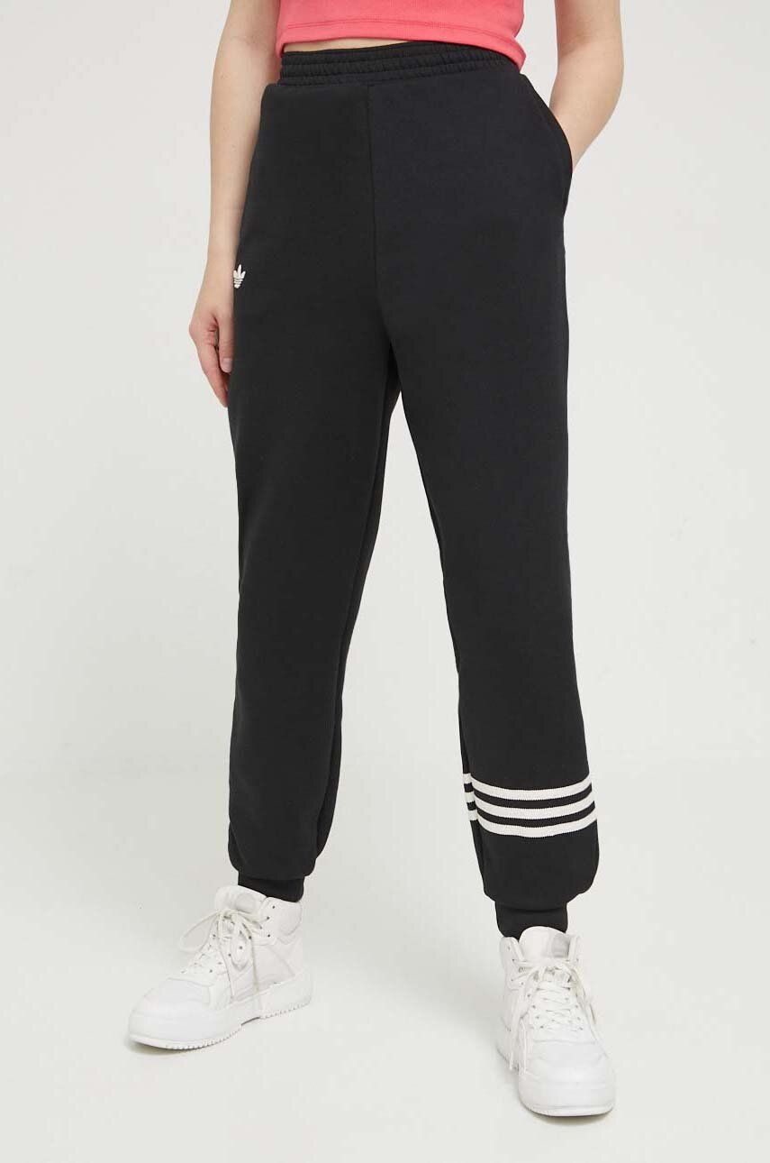 Adidas Originals Pantaloni De Trening Culoarea Negru, Cu Imprimeu Ib7321-black