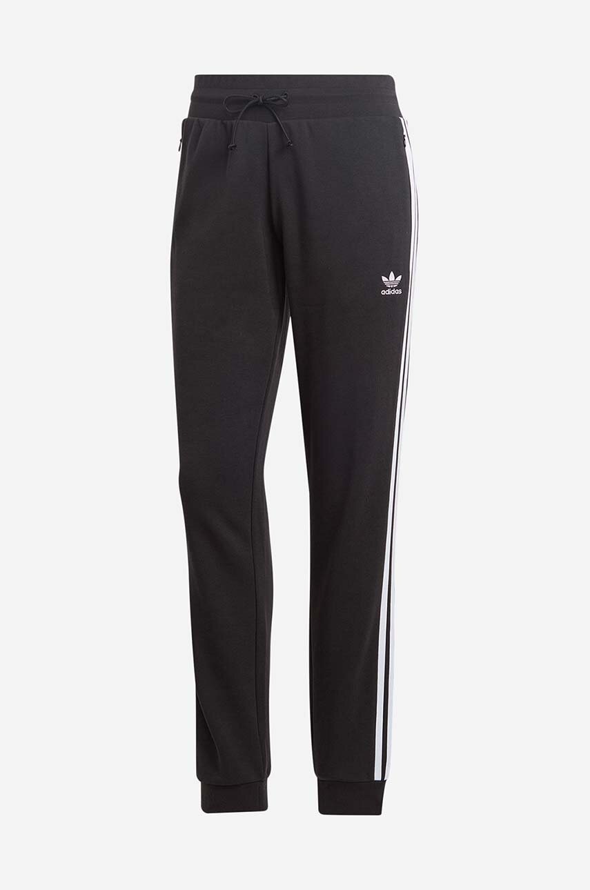 Спортивні штани adidas Originals колір чорний з аплікацією IB7455-black 