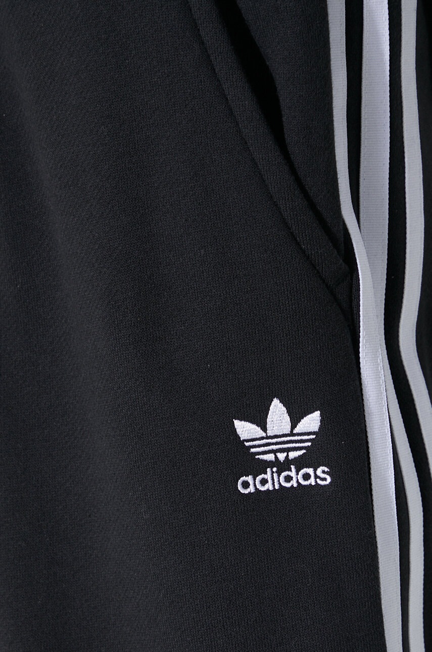 adidas Originals spodnie dresowe bawełniane Adicolor kolor czarny z aplikacją IB7457