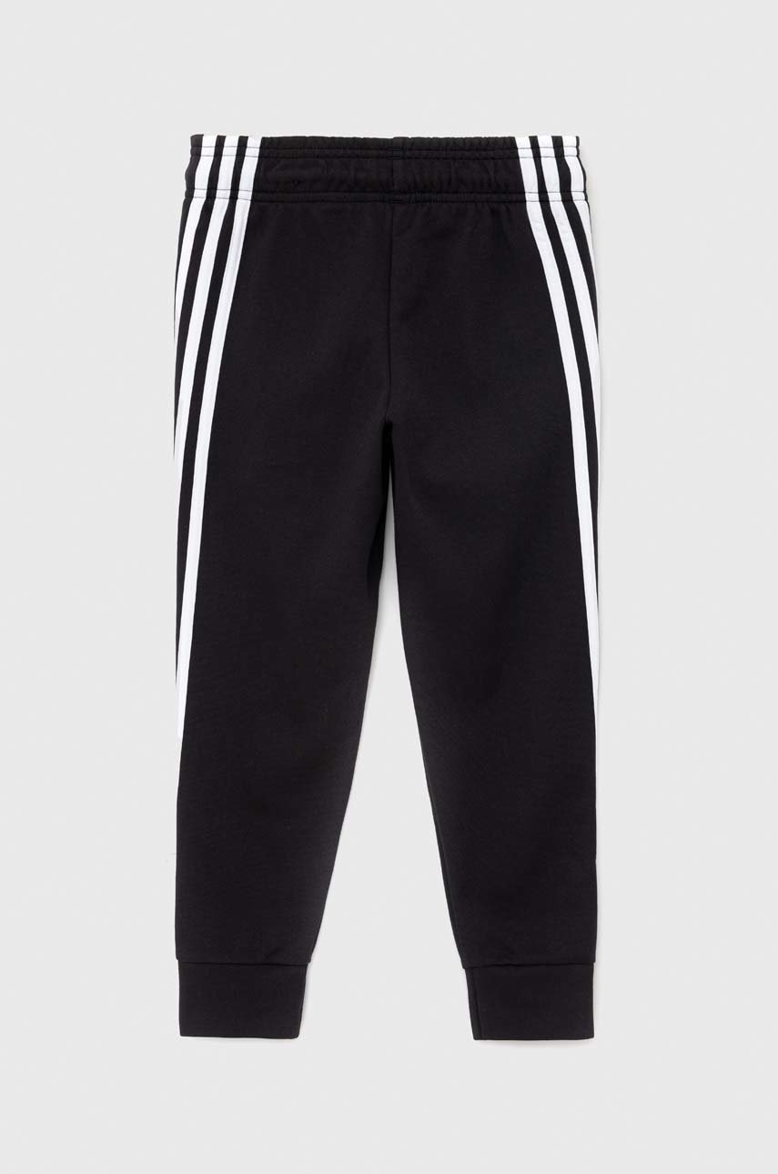 

Дитячі спортивні штани adidas G FI 3S колір чорний з аплікацією