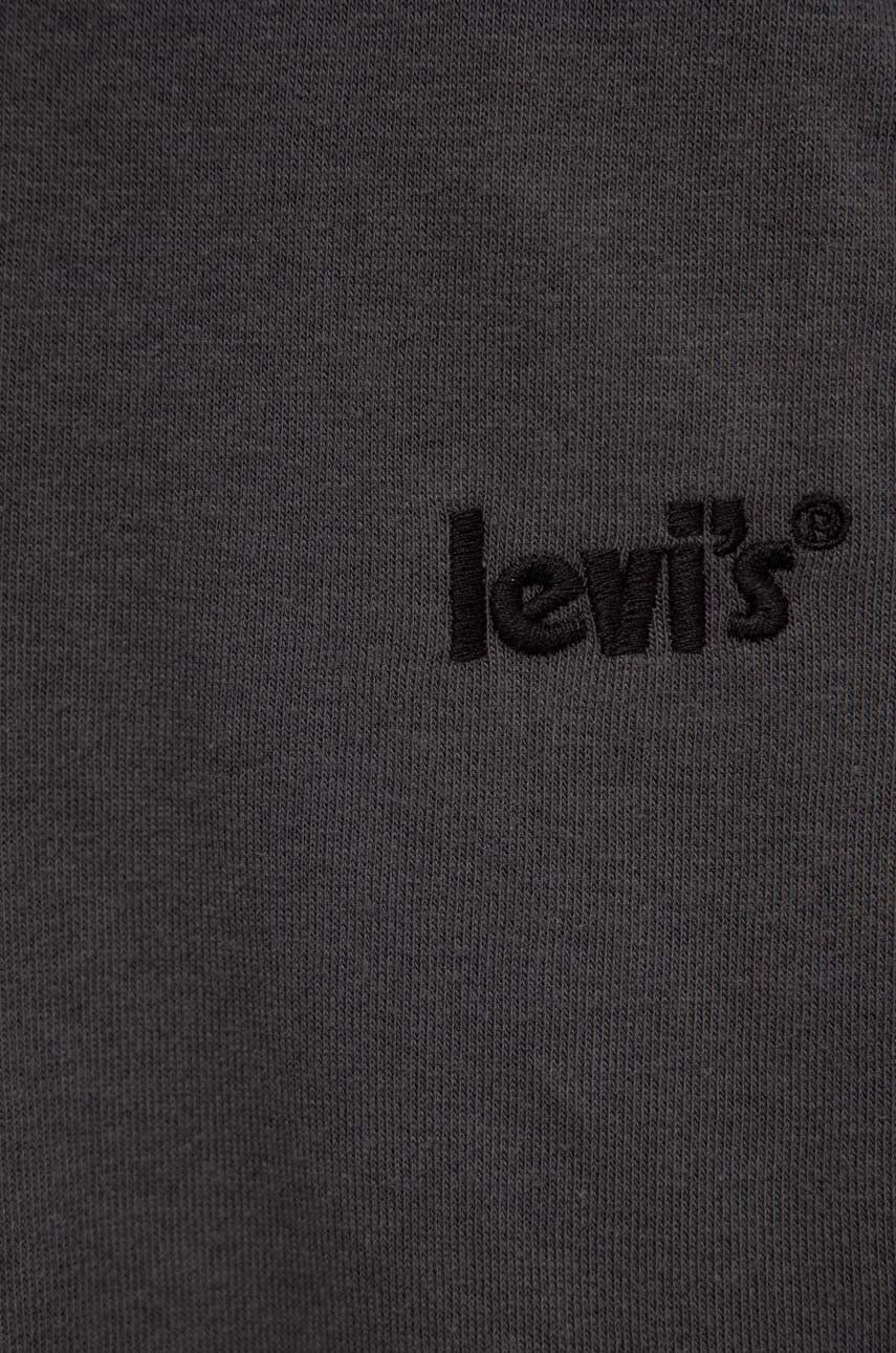 Levi's Pantaloni De Trening Pentru Copii Culoarea Gri, Neted