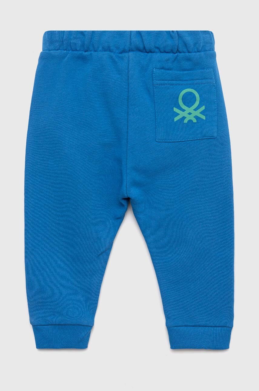 

Детские хлопковые штаны United Colors of Benetton однотонные