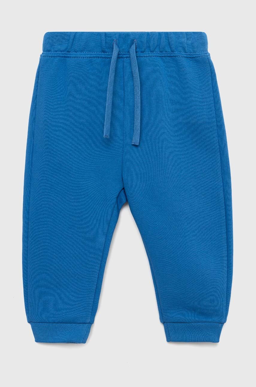 

Детские хлопковые штаны United Colors of Benetton однотонные