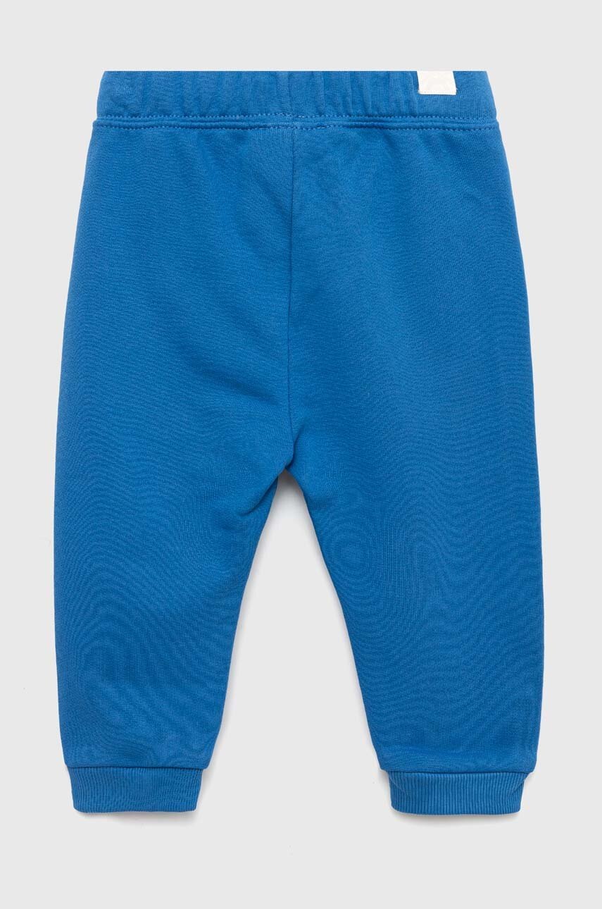 

Детские хлопковые штаны United Colors of Benetton однотонные