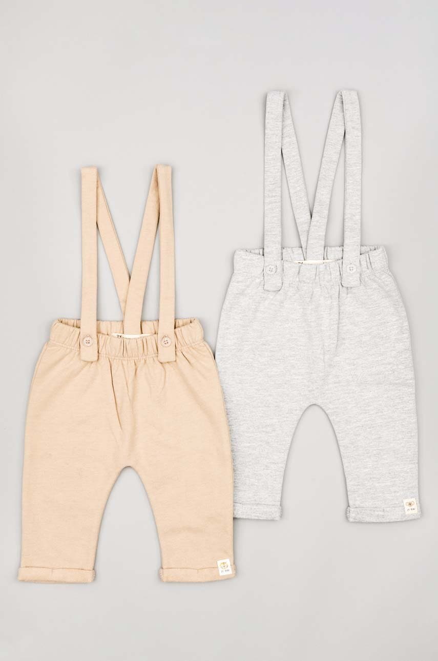 Детские брюки zippy цвет серый однотонные в Луцке Детские брюки zippy цвет серый однотонные в Луцке