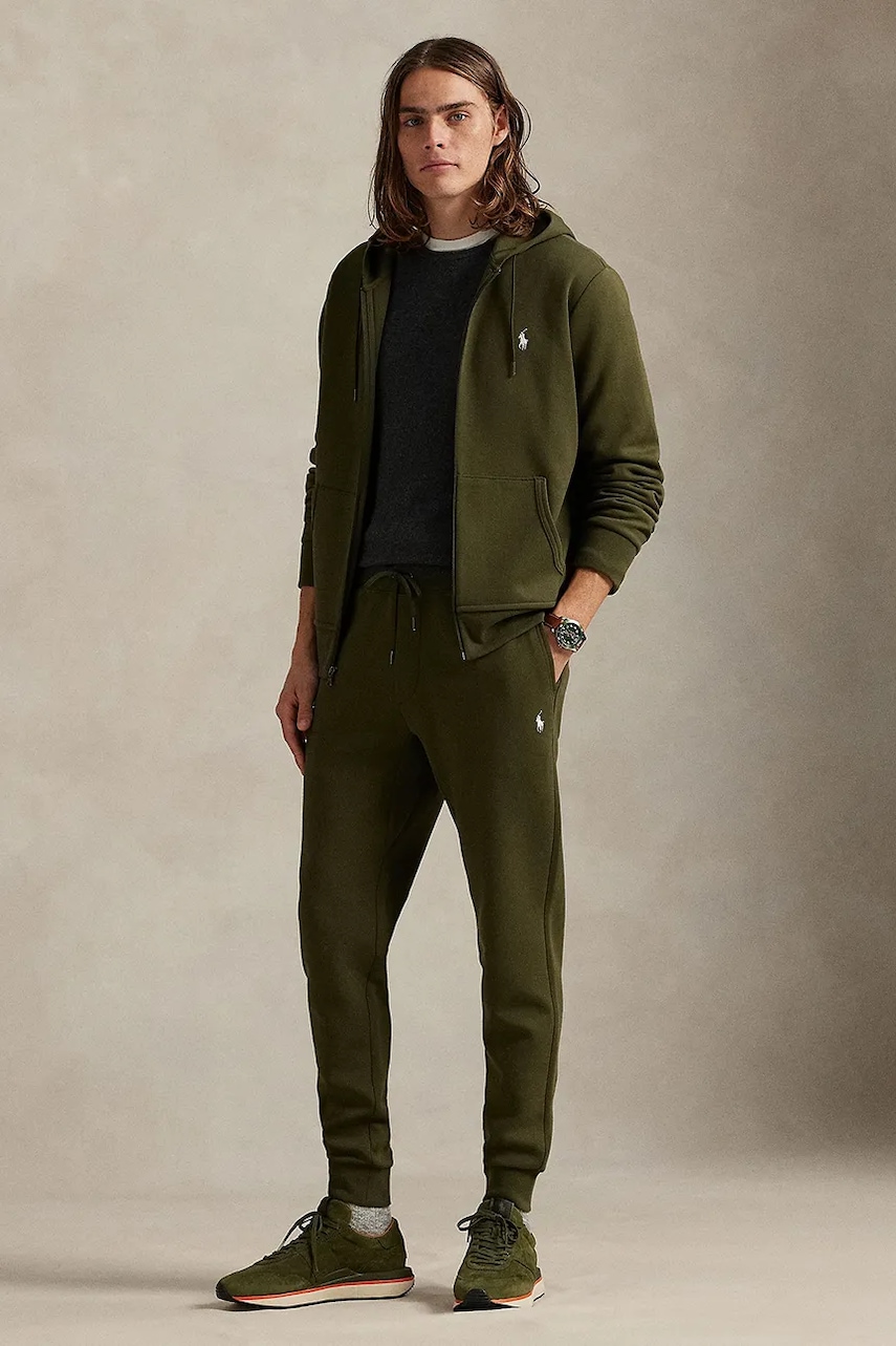 Tepláky Polo Ralph Lauren žlutá barva, 710881518