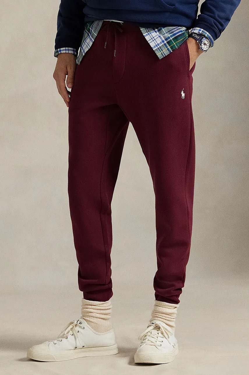 Спортивные штаны Polo Ralph Lauren цвет жёлтый однотонные 710881518