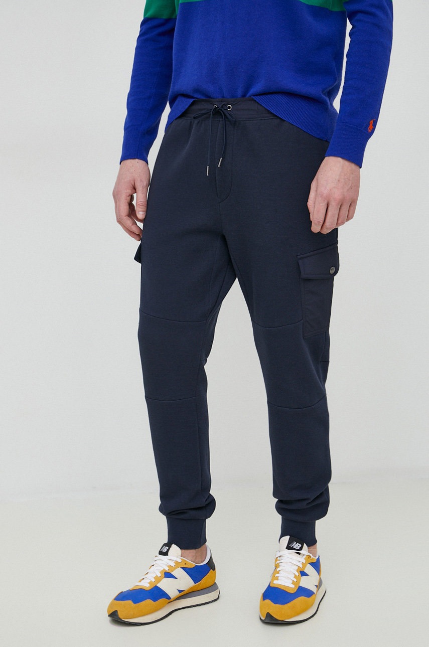 

Спортивные штаны Polo Ralph Lauren мужские цвет синий однотонные