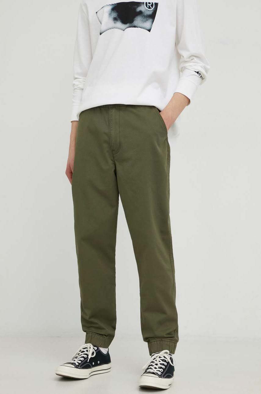 Levi’s pantaloni barbati, culoarea verde, cu fason chinos answear.ro imagine noua