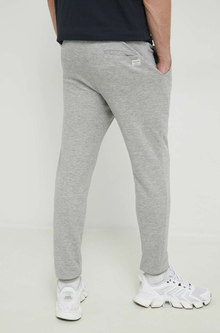 

Спортивні штани Jack & Jones JPSTWILL чоловічі колір сірий однотонні 12211027