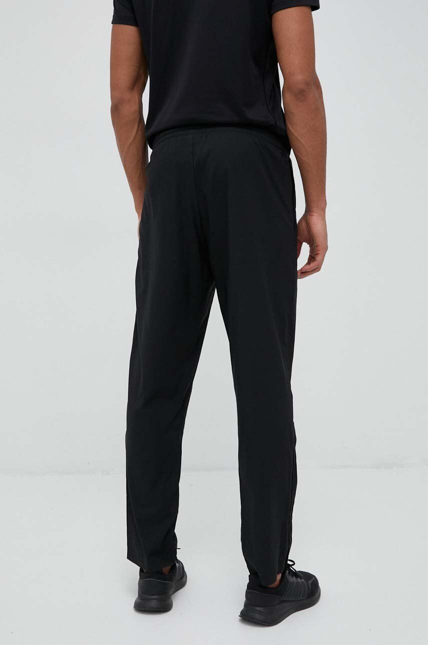 Adidas Pantaloni De Antrenament Essentials Stanford Culoarea Negru, Cu Imprimeu