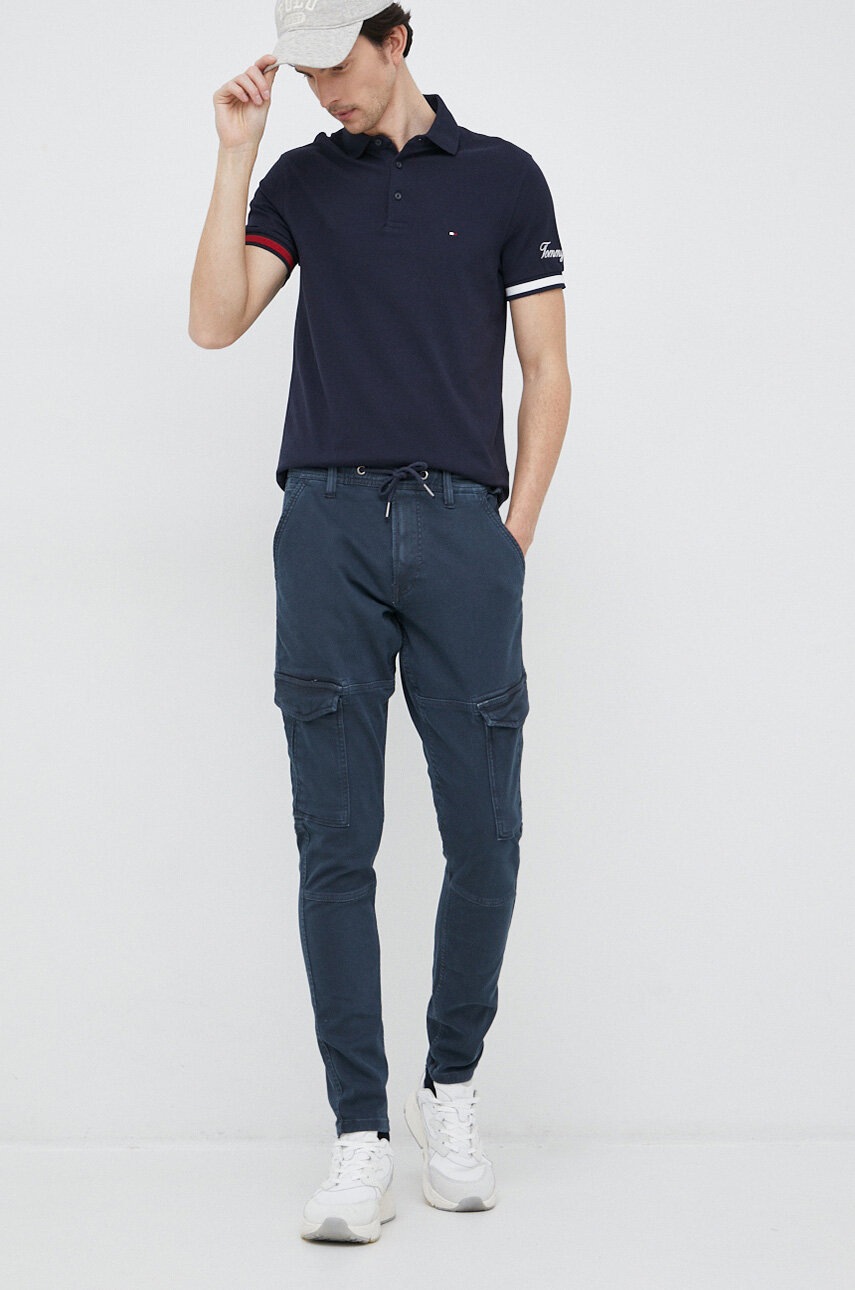 

Брюки Pepe Jeans Jared мужские цвет синий