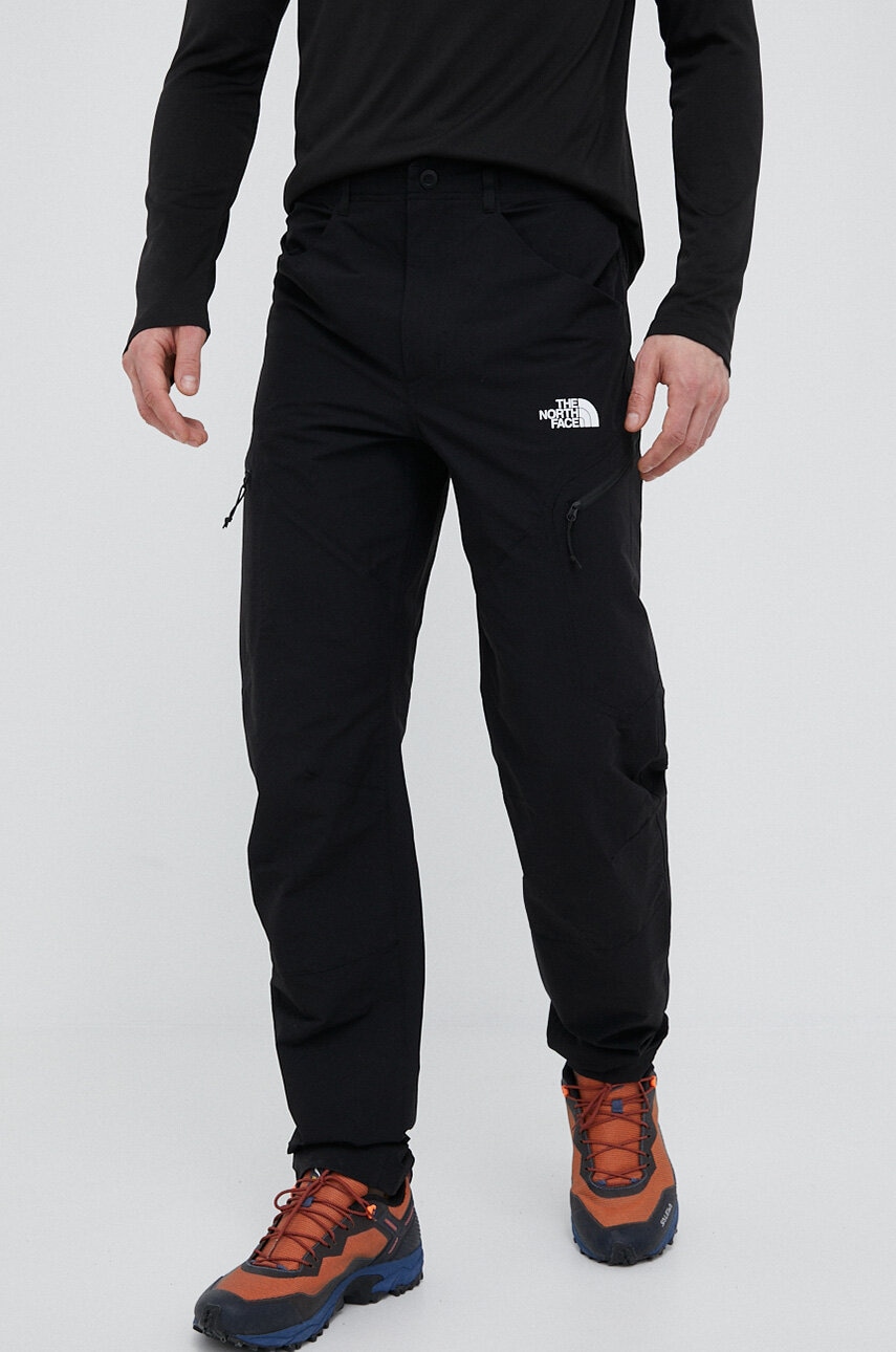 The North Face pantaloni de exterior Exploration culoarea negru