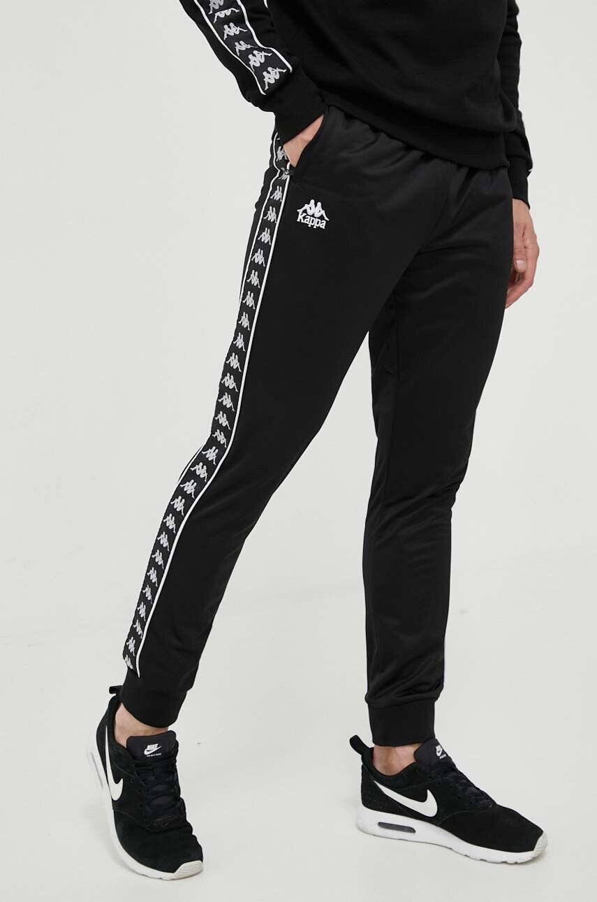 Kappa pantaloni de trening culoarea negru, modelator