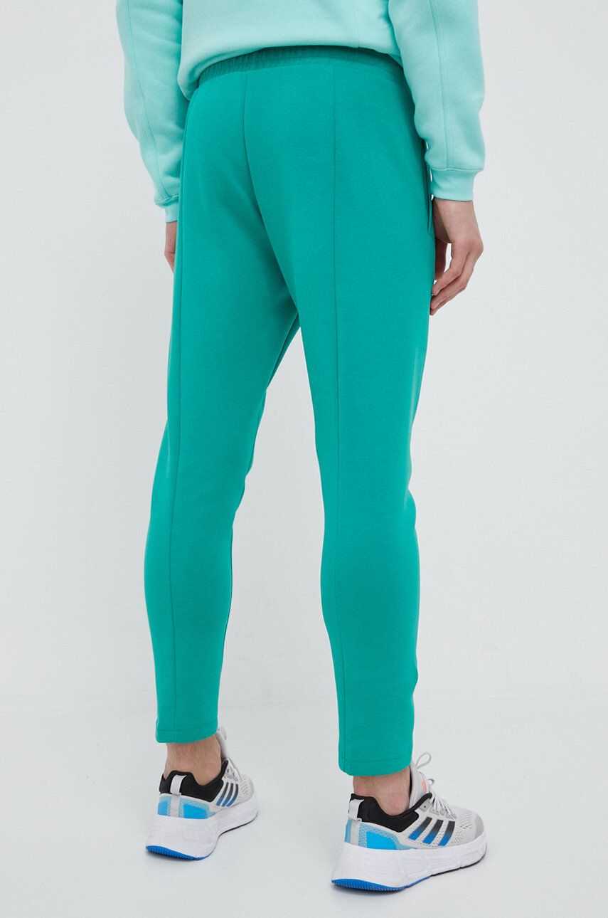 Adidas Pantaloni De Trening Culoarea Verde, Cu Imprimeu