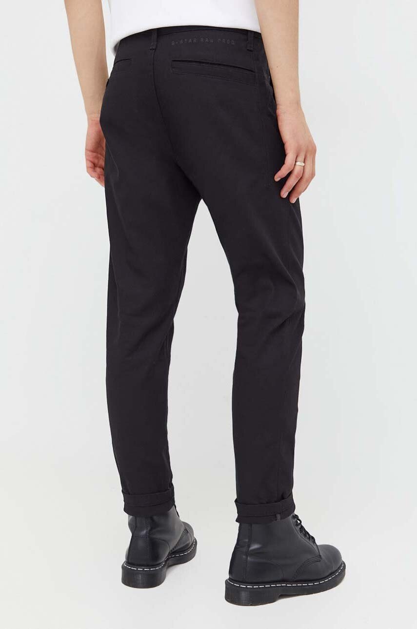 Штани G-Star Raw чоловічі колір сірий фасон chinos 