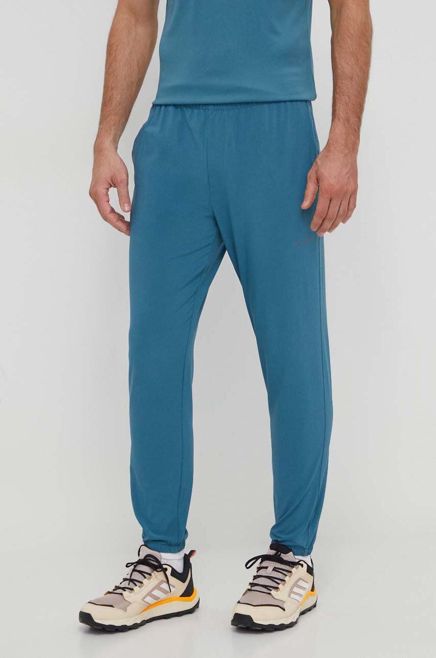 Columbia pantaloni barbati, culoarea turcoaz, drept