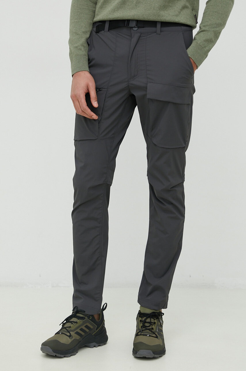 Columbia pantaloni de exterior Maxtrail Lite culoarea gri