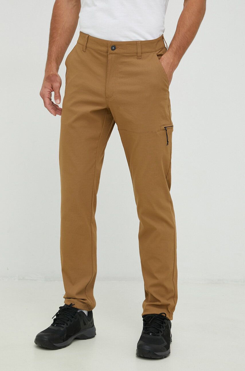 Columbia pantaloni de exterior Canyon Gate culoarea maro