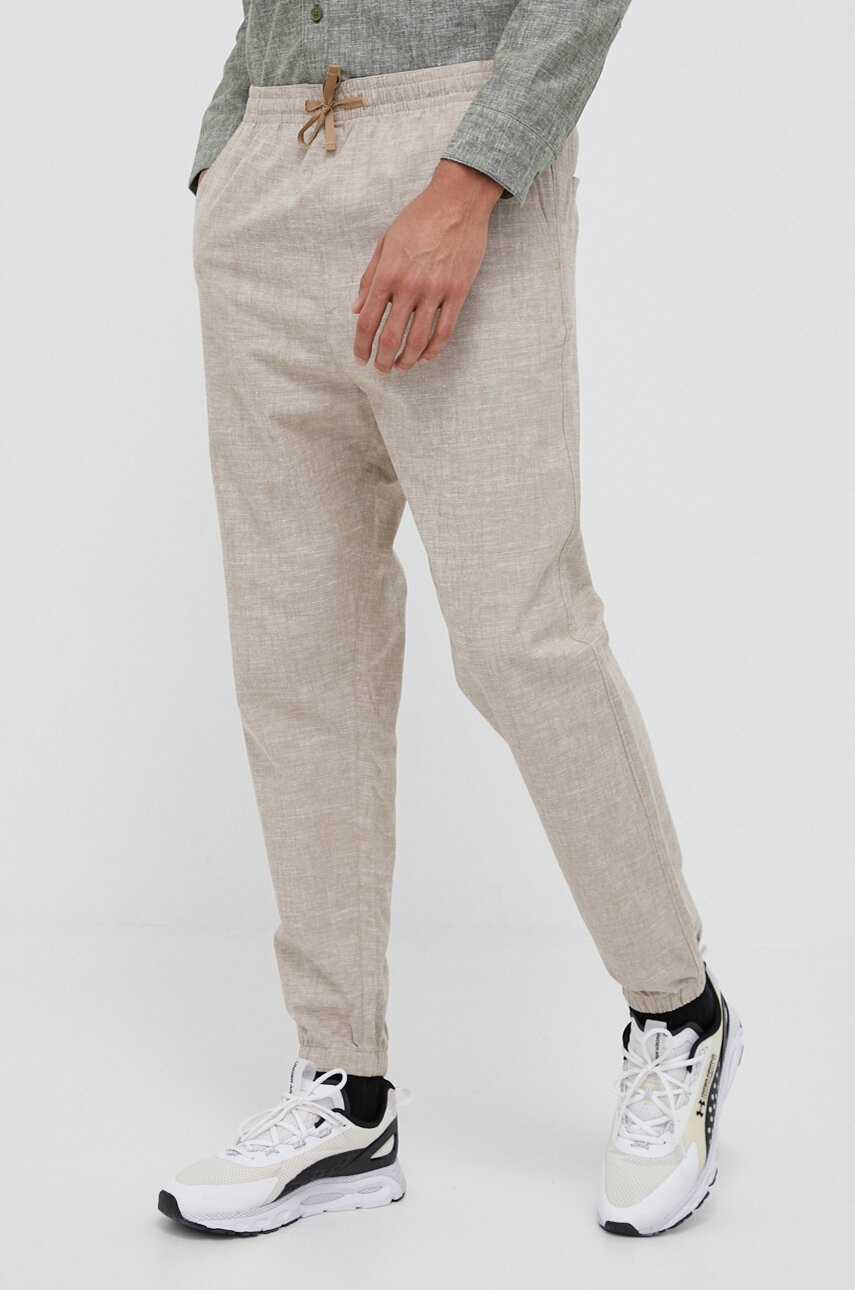 Jack Wolfskin Pantaloni Barbati, Culoarea Bej