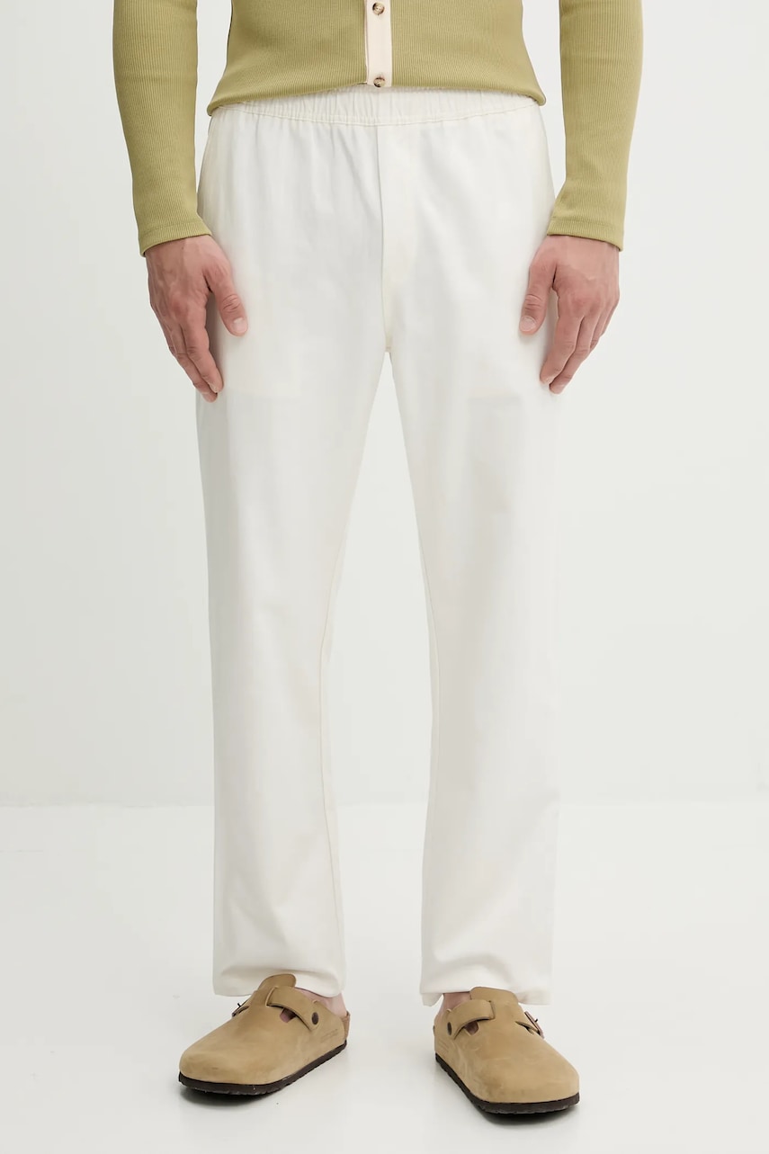 Samsoe Samsoe pantaloni culoarea negru, drept