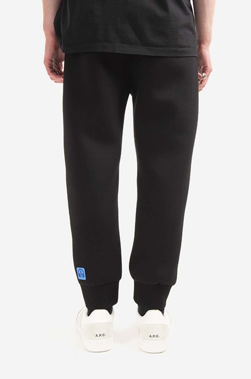 Neil Barrett melegítőnadrág Skinny Low Rise Swatpants fekete, sima termék 2. képe