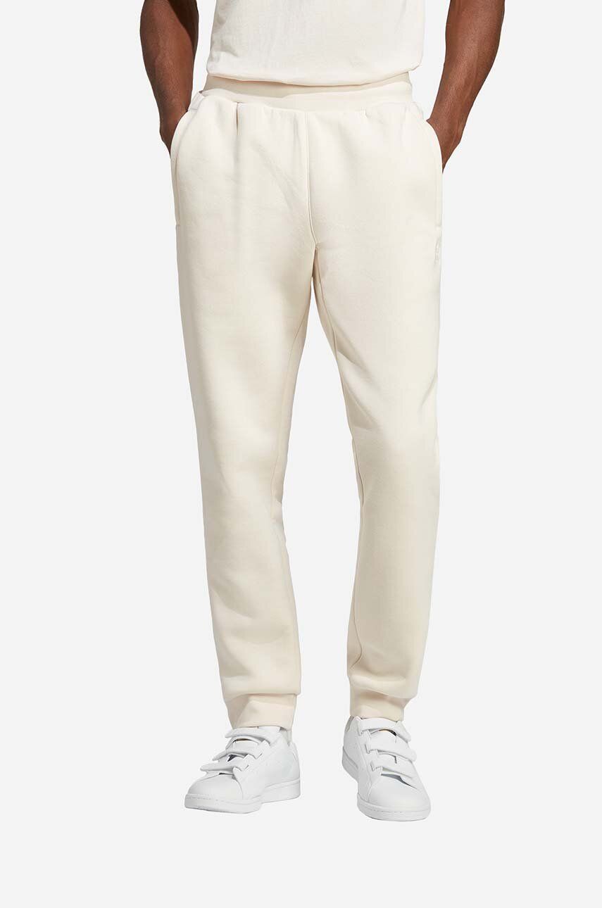 adidas Originals pantaloni de trening Trefoil Essentials Pants culoarea bej, uni IA4836-cream