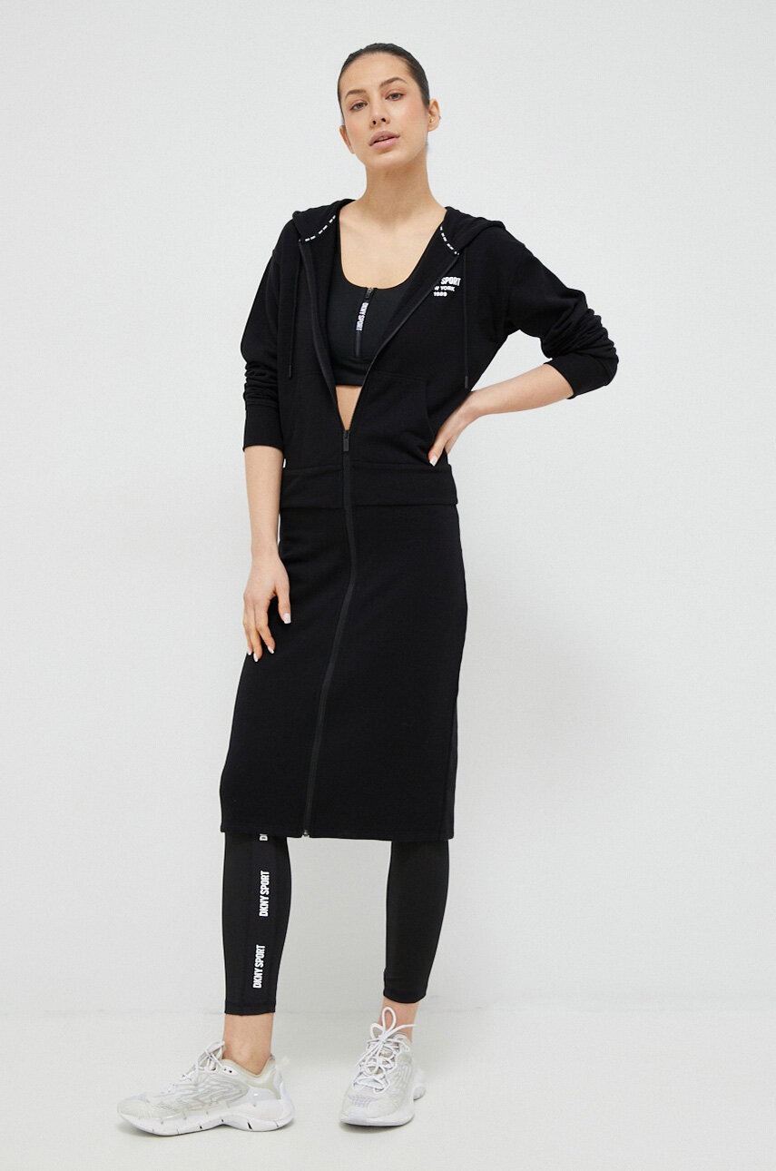 

Сукня Dkny колір чорний mini oversize