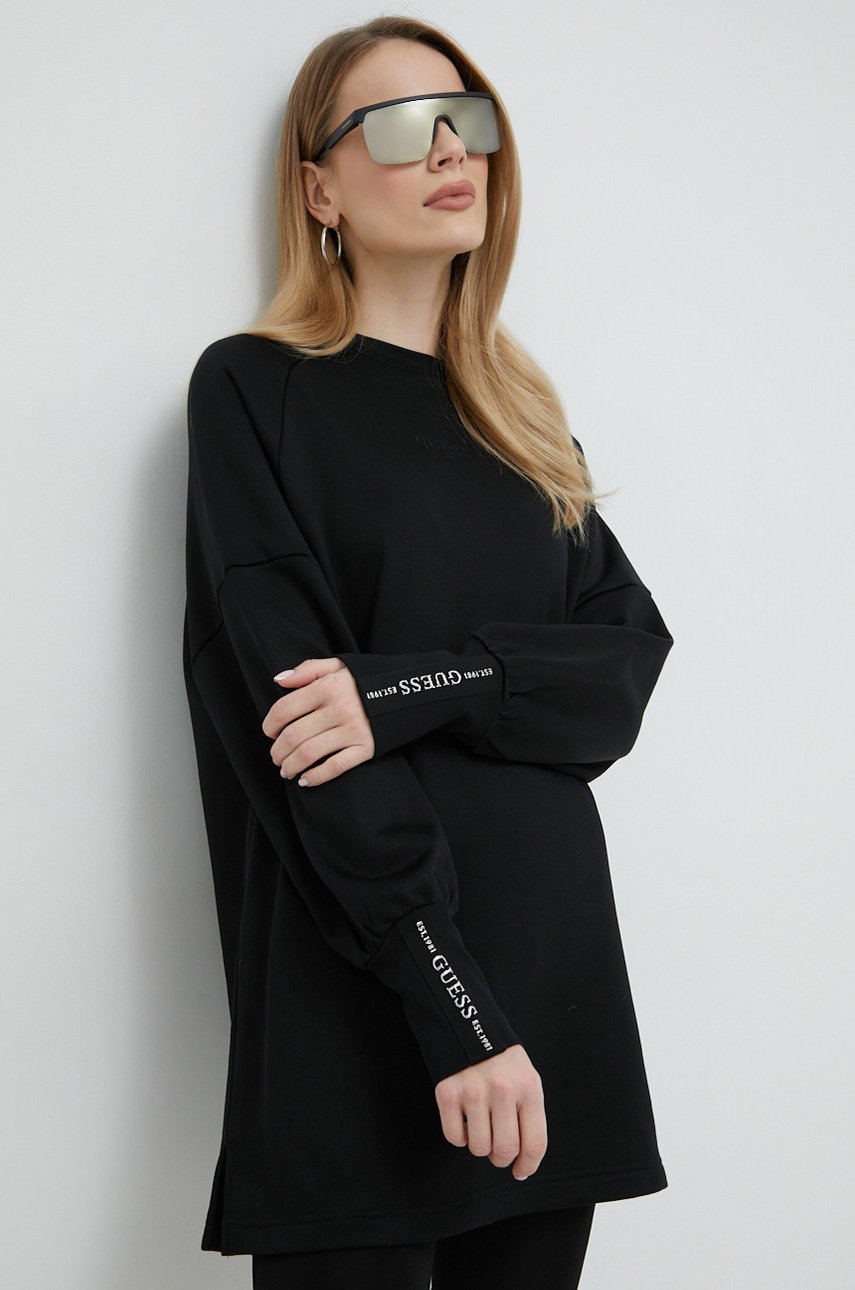 

Сукня Guess колір чорний mini пряма