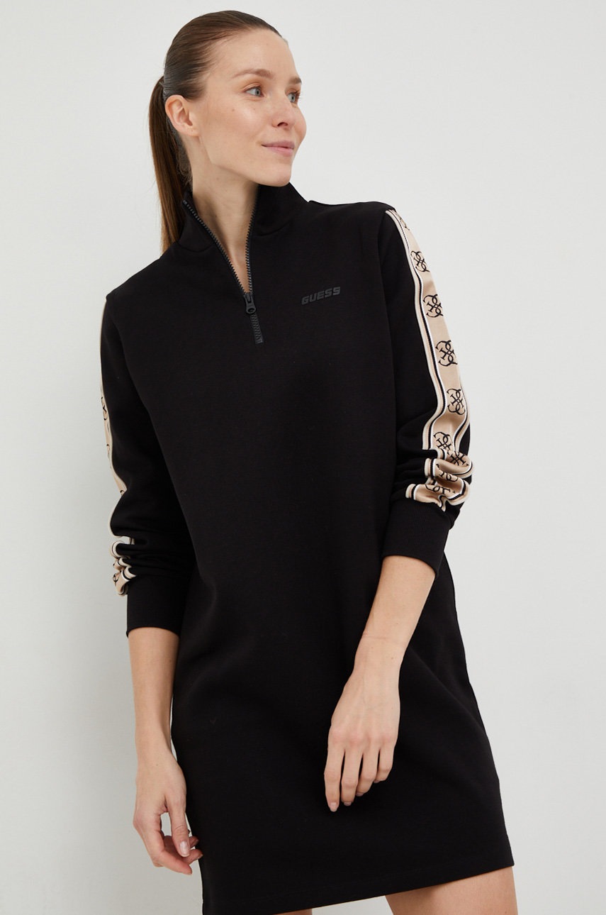 

Сукня Guess колір чорний mini oversize