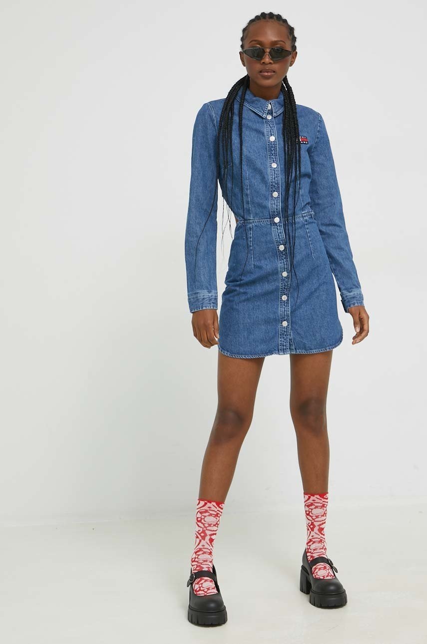 

Джинсова сукня Tommy Jeans mini облягаюча