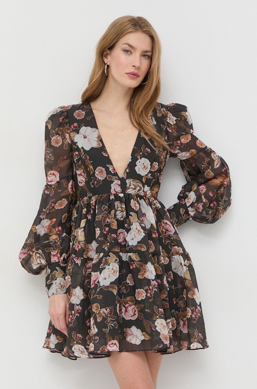 

Сукня Bardot mini розкльошена