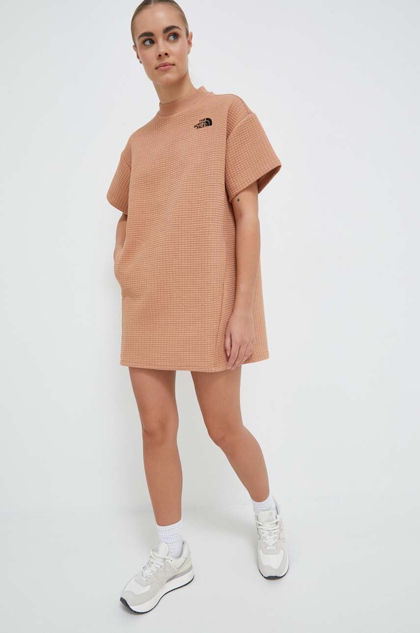 

Сукня The North Face колір коричневий mini пряма