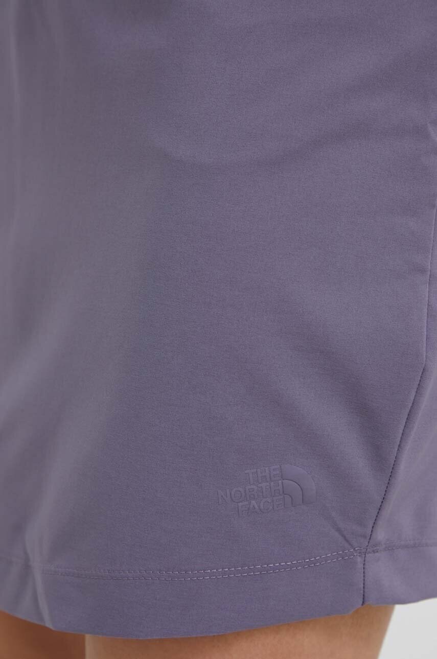 Спортивна сукня The North Face Never Stop Wearing колір фіолетовий mini пряма