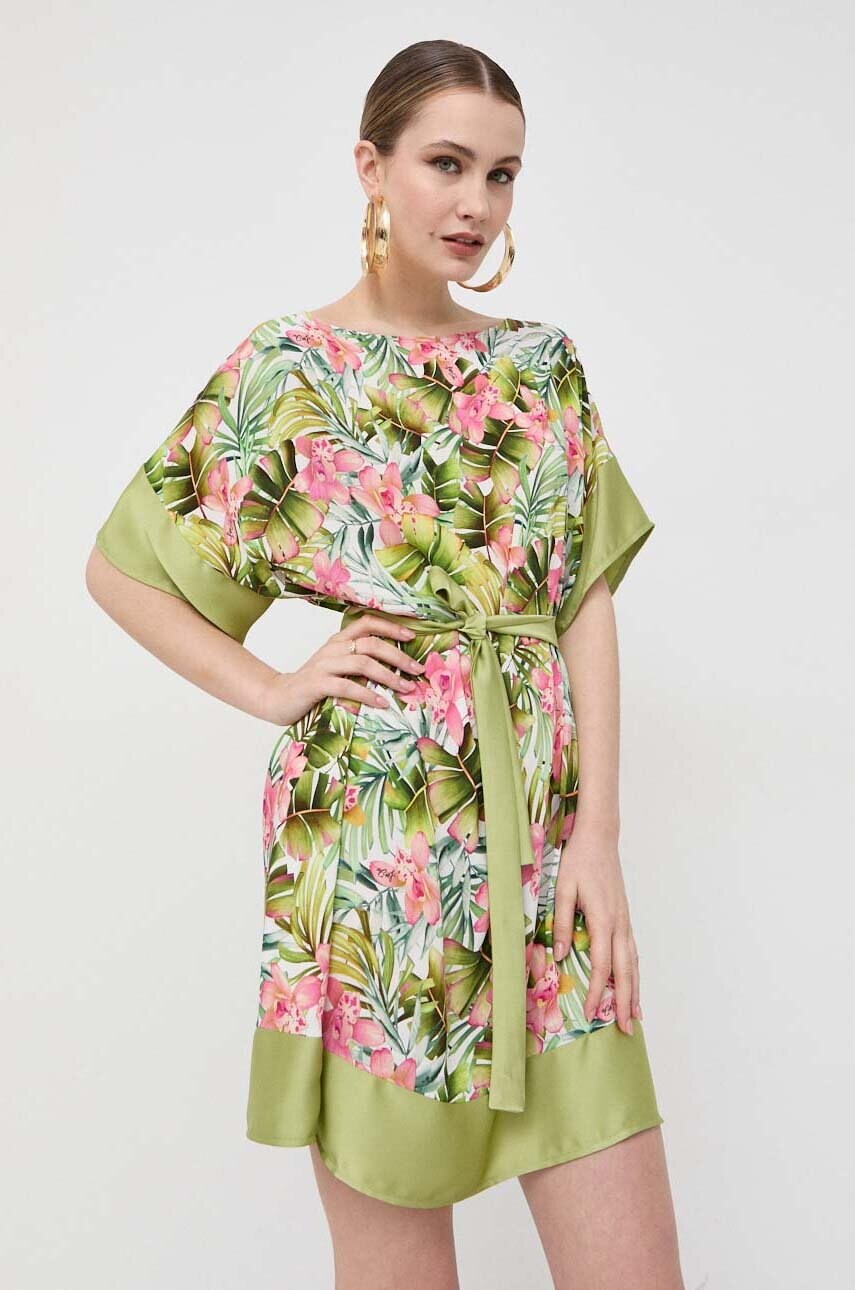 

Платье Liu Jo цвет зелёный mini oversize
