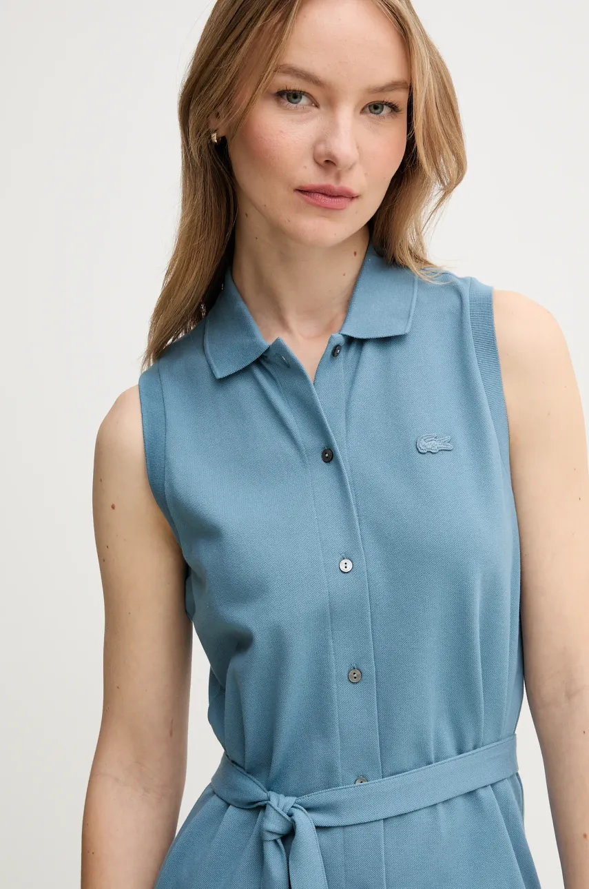 Платье Lacoste midi облегающая Платье Lacoste midi облегающая