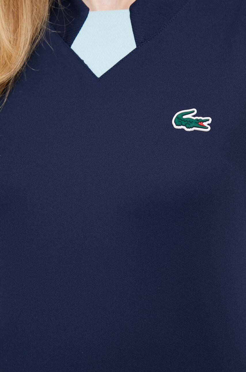 Сукня Lacoste колір синій mini розкльошена