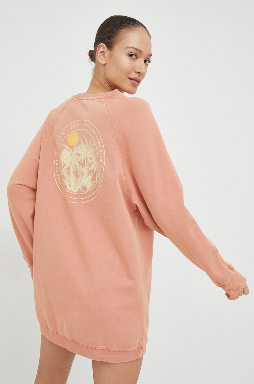 

Платье Roxy цвет оранжевый mini oversize