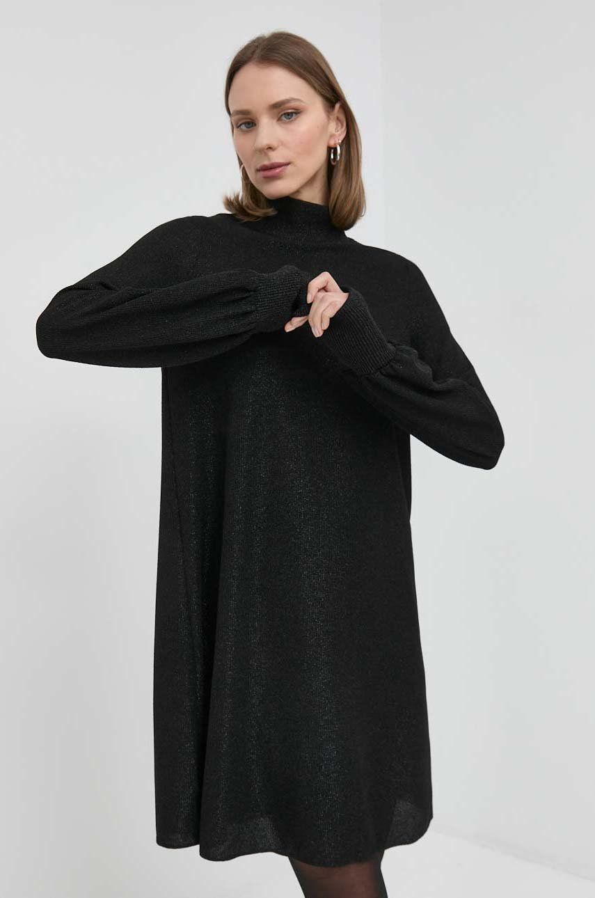 MAX&Co. rochie culoarea negru, mini, drept answear.ro