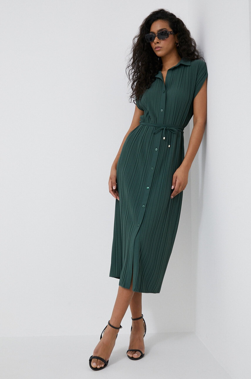 

Сукня Pennyblack колір зелений midi oversize