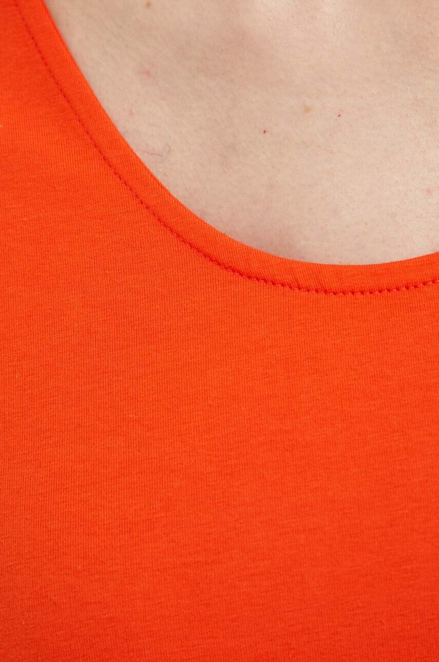 Сукня United Colors of Benetton колір помаранчевий mini розкльошена