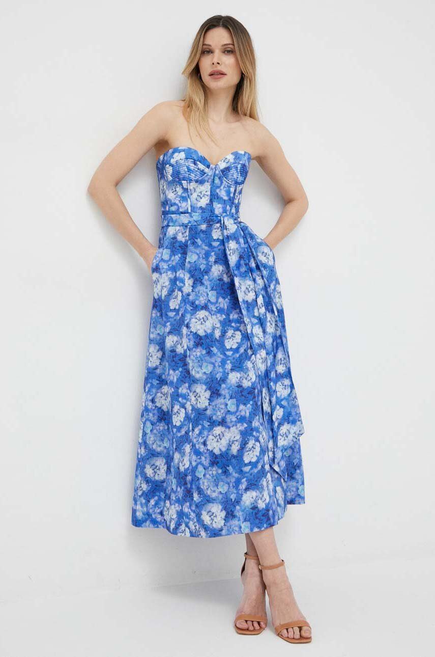 Bardot rochie mini, evazati - SS23 SUD1KA 55X F1 Bardot rochie mini, evazati