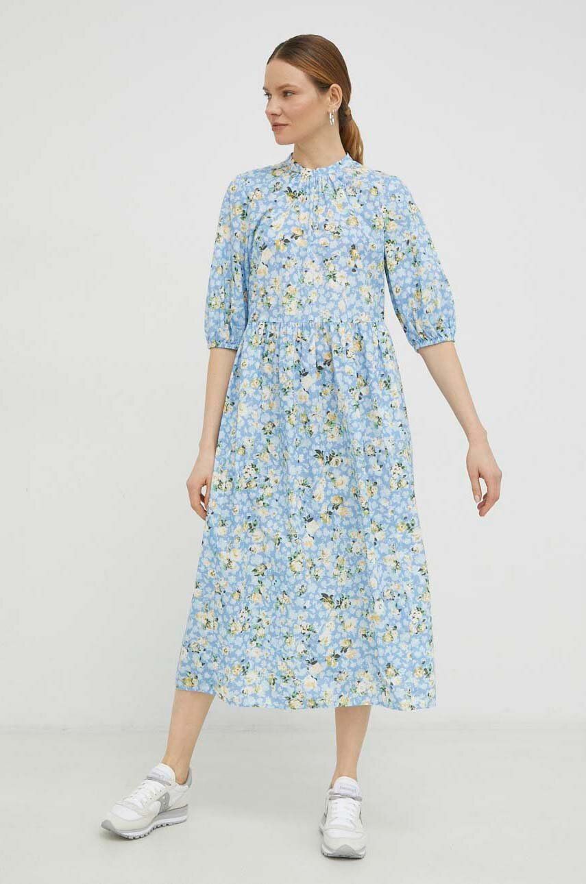 Marc O'polo Rochie Denim Midi, Evazati