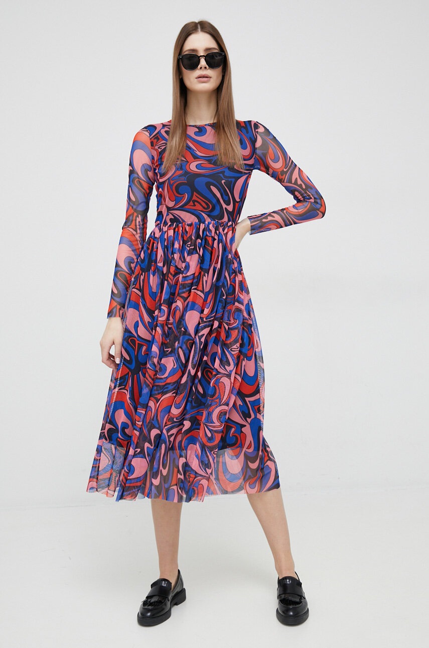 

Платье Desigual maxi расклешённая