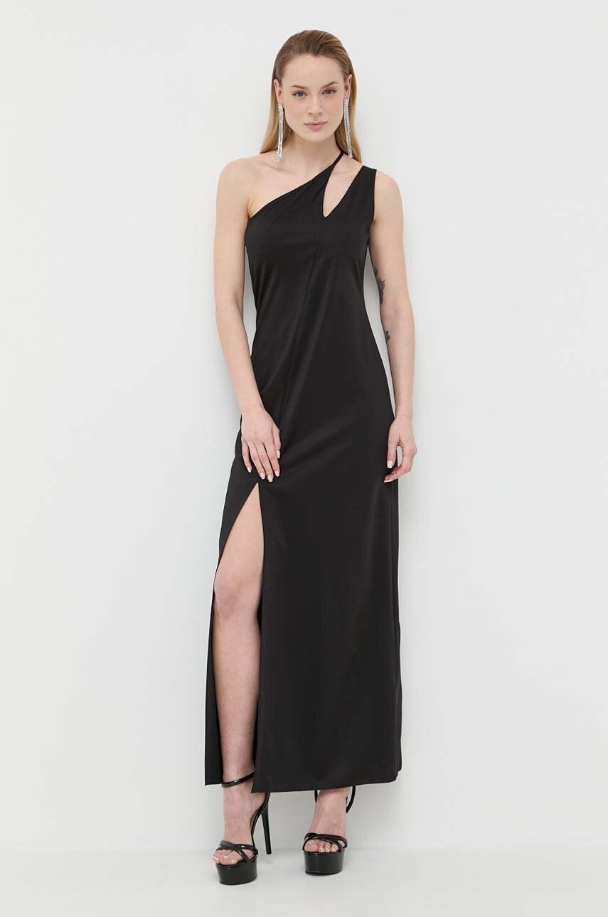 Šaty Marella černá barva, maxi - černá -  Hlavní materiál: 93 % Polyester
