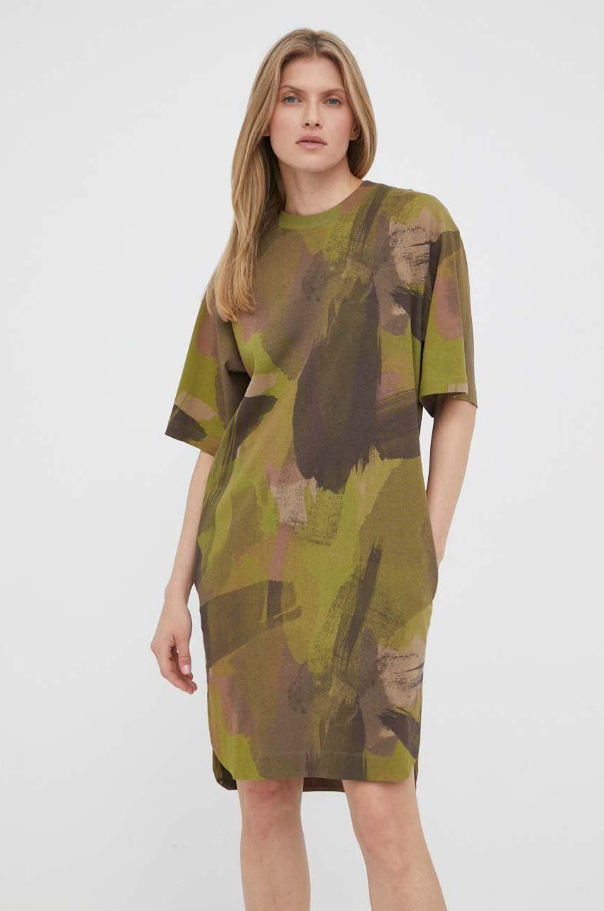 Бавовняна сукня G-Star Raw mini oversize