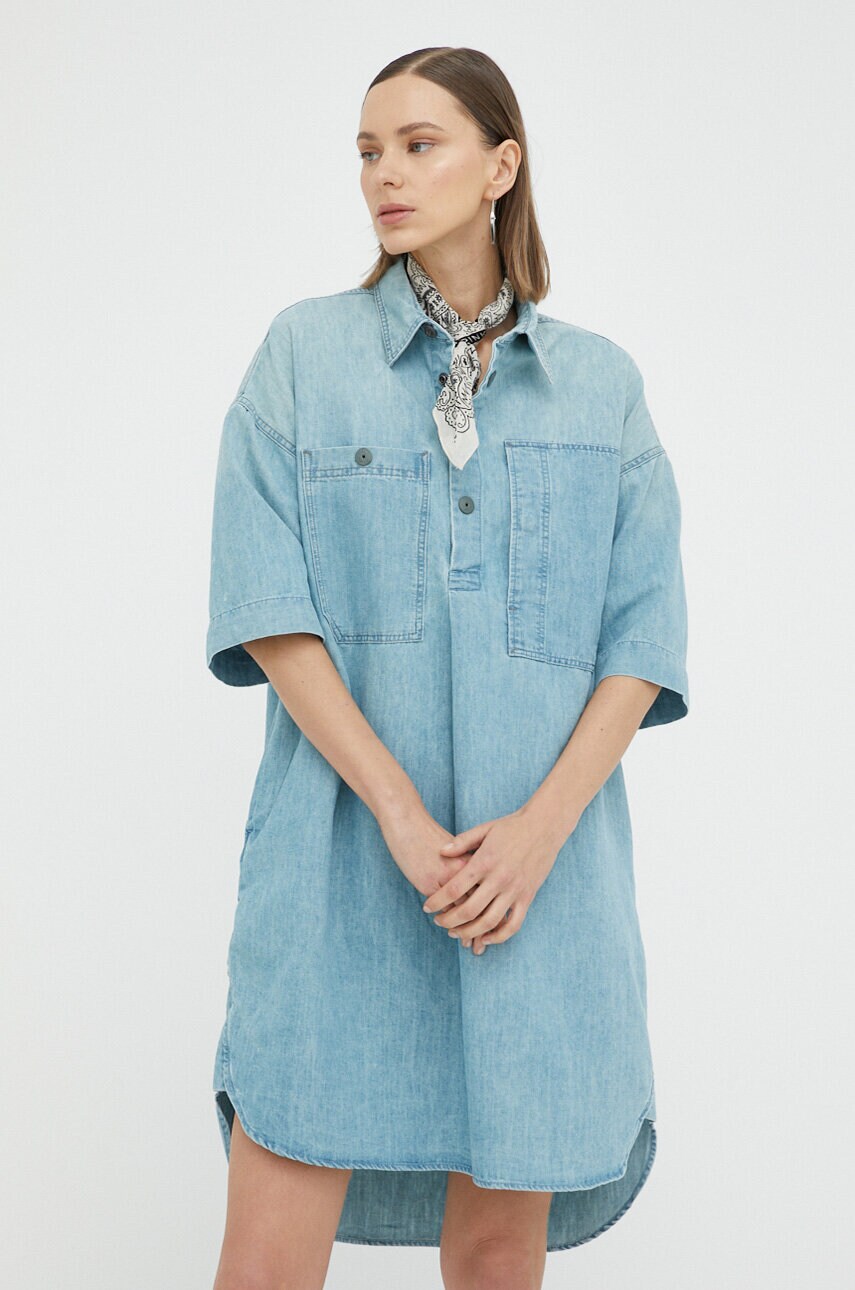 

Джинсова сукня G-Star Raw mini oversize