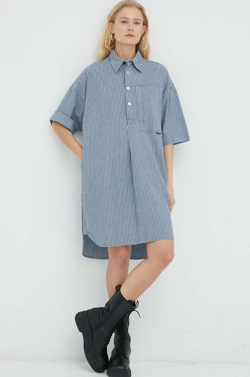 

Хлопковое платье G-Star Raw mini oversize
