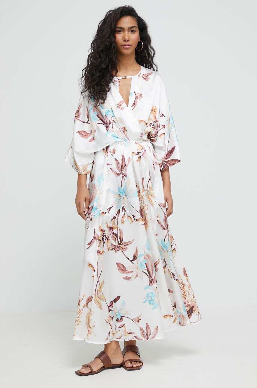 

Плажна рокля Max Mara Beachwear в бяло, Бял